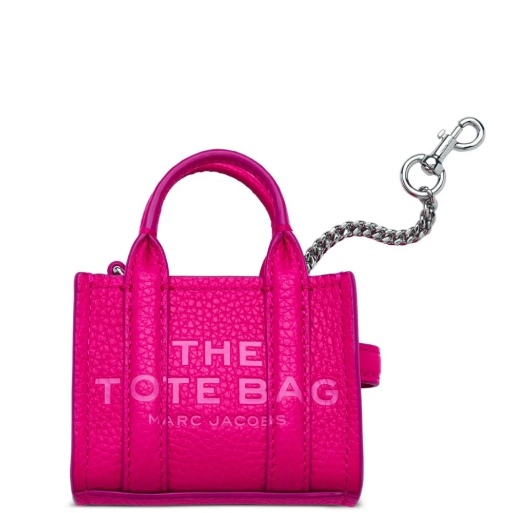 EUC Marc Jacobs Nano Pink Tote Bag Charm